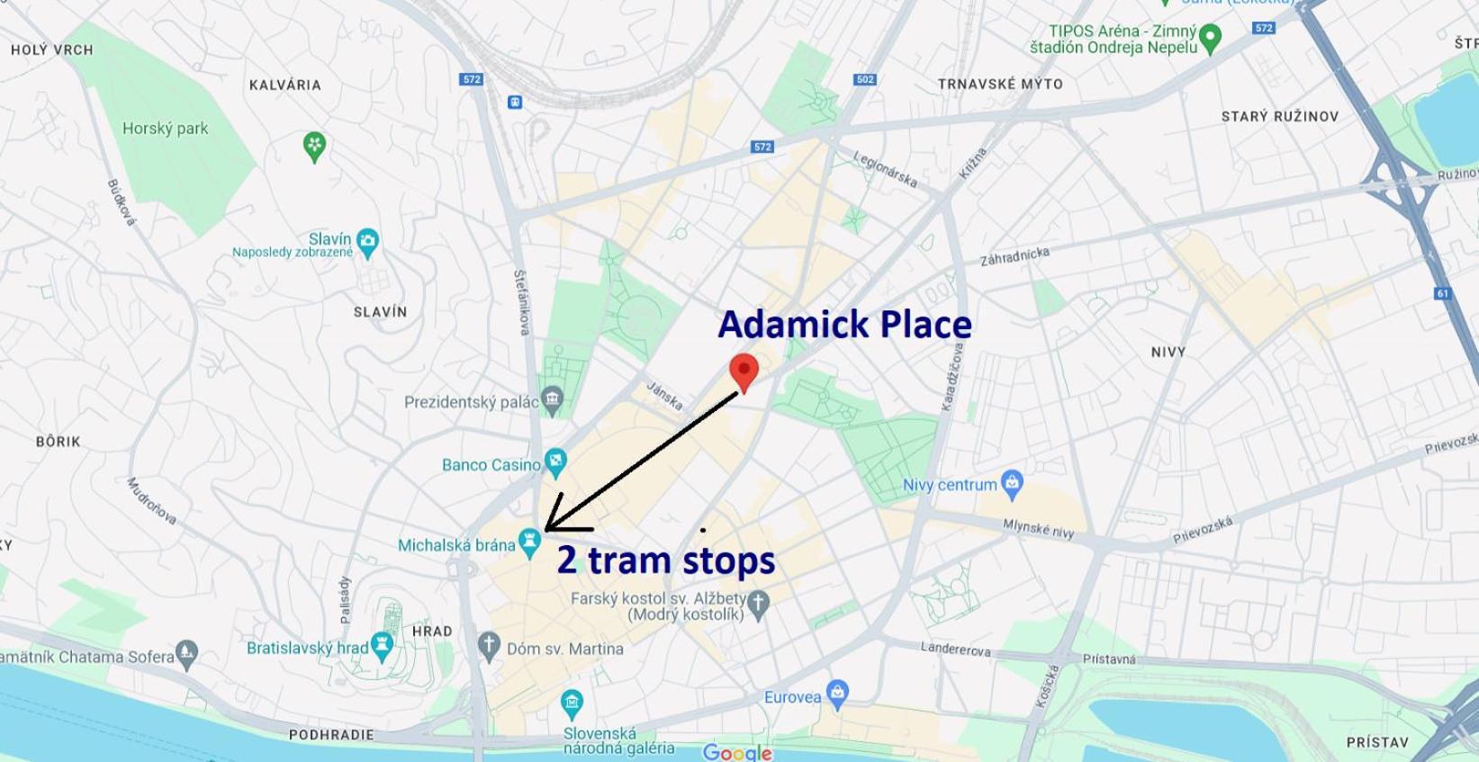 Апартаменти Adamick Place In City Centre With Free Parking Братислава Екстер'єр фото